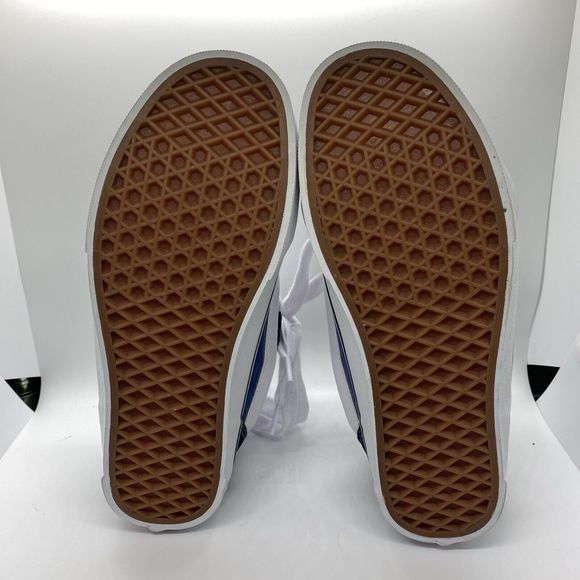 NWOT Vans Knu Skool Skate Sneakers Navy/True White VN0009QCNWD 721356 M8 W9.5 - Picture 11 of 11